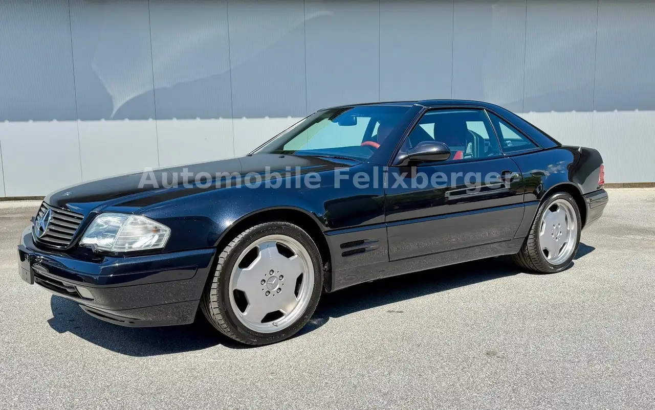 Mercedes-Benz SL 500 Designo Leder Nappa Rot Carbon, foto 2