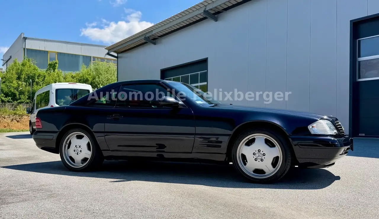 Mercedes-Benz SL 500 Designo Leder Nappa Rot Carbon, foto 7