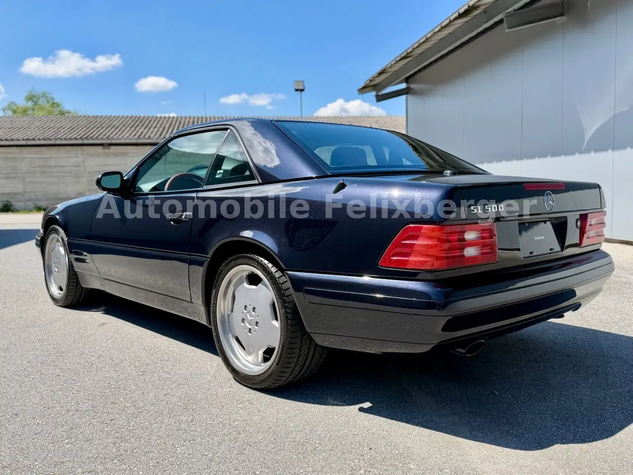 Mercedes-Benz SL 500 Designo Leder Nappa Rot Carbon, foto 3