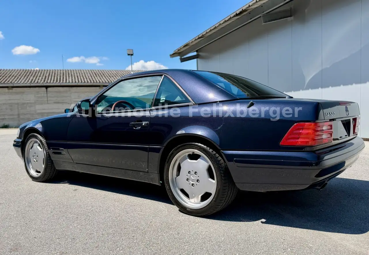 Mercedes-Benz SL 500 Designo Leder Nappa Rot Carbon, foto 4