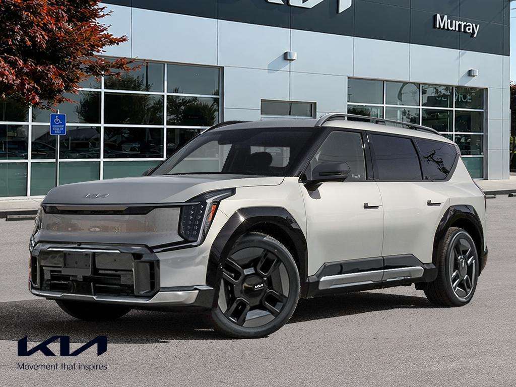 2026 Kia EV9 LAND W/GT-LINE PACKAGE Ivory Silver - Image 1