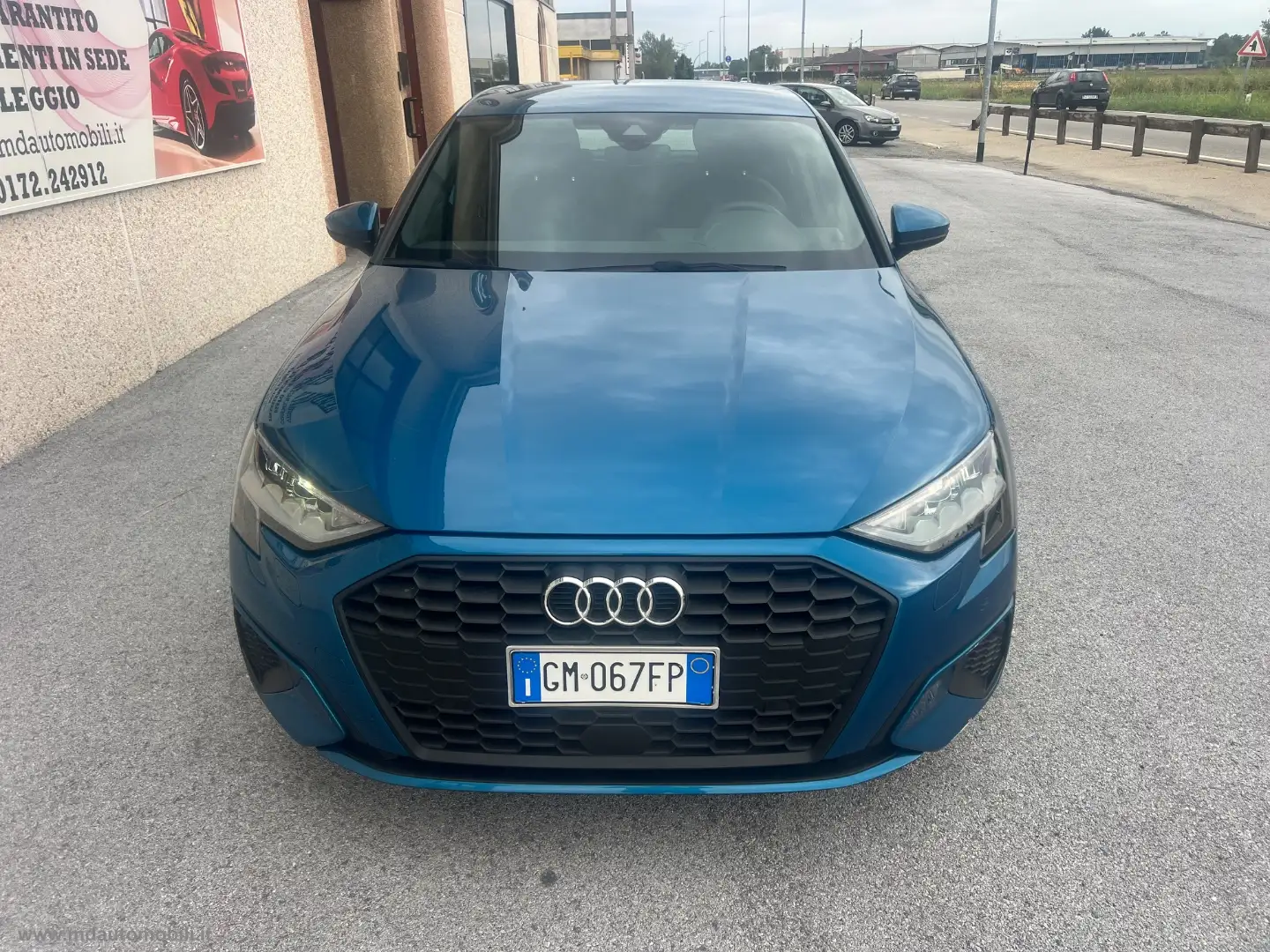 Audi A3 SPB 30 TDI Business SOLO KM.26500 RETROCAMERA Blauw - 2