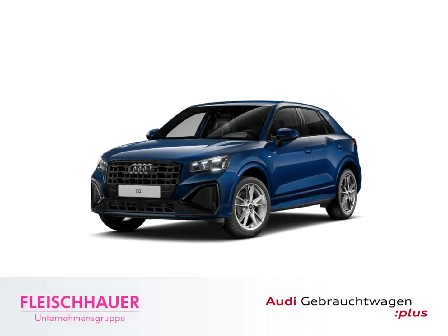 Audi Q2 35 TFSI S line Matrix+Navi+Nappa+AHK+Kamera+Optik Blau - 1