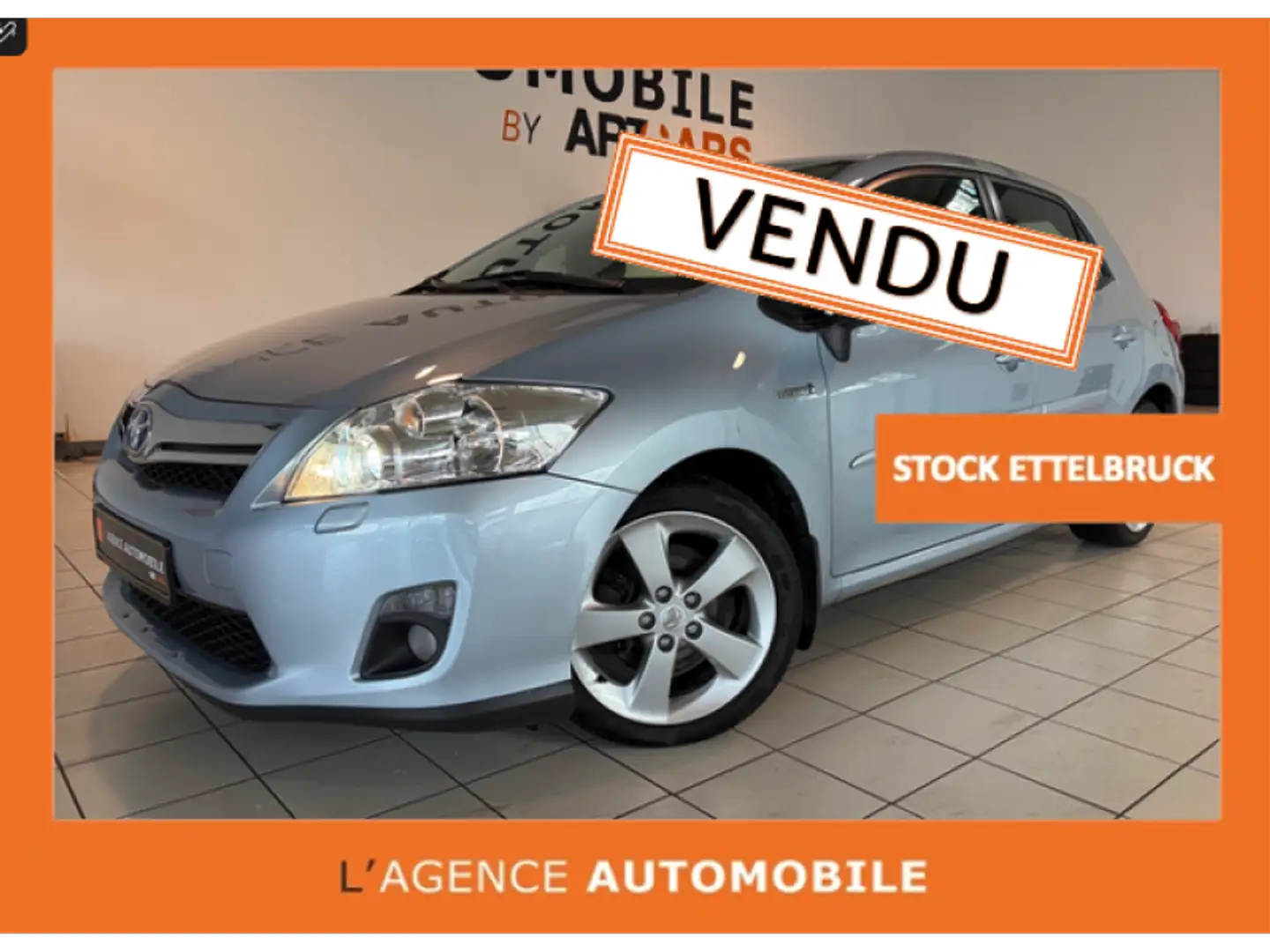 Toyota Auris Hybride 100cv Auto - Vente Privée Blu/Azzurro - 1