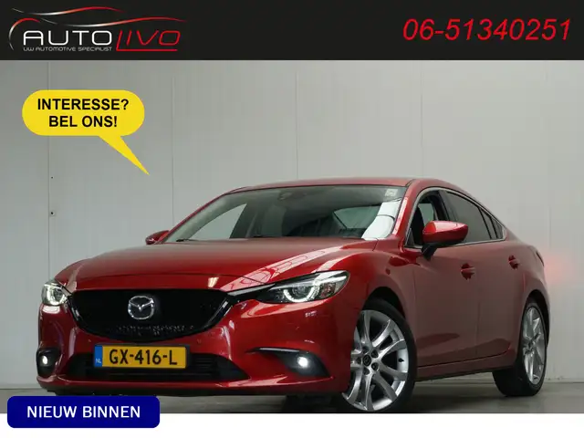 Mazda 6 2.2D SkyActiv-D 150 Skylease GT NL AUTO! LEER BOSE