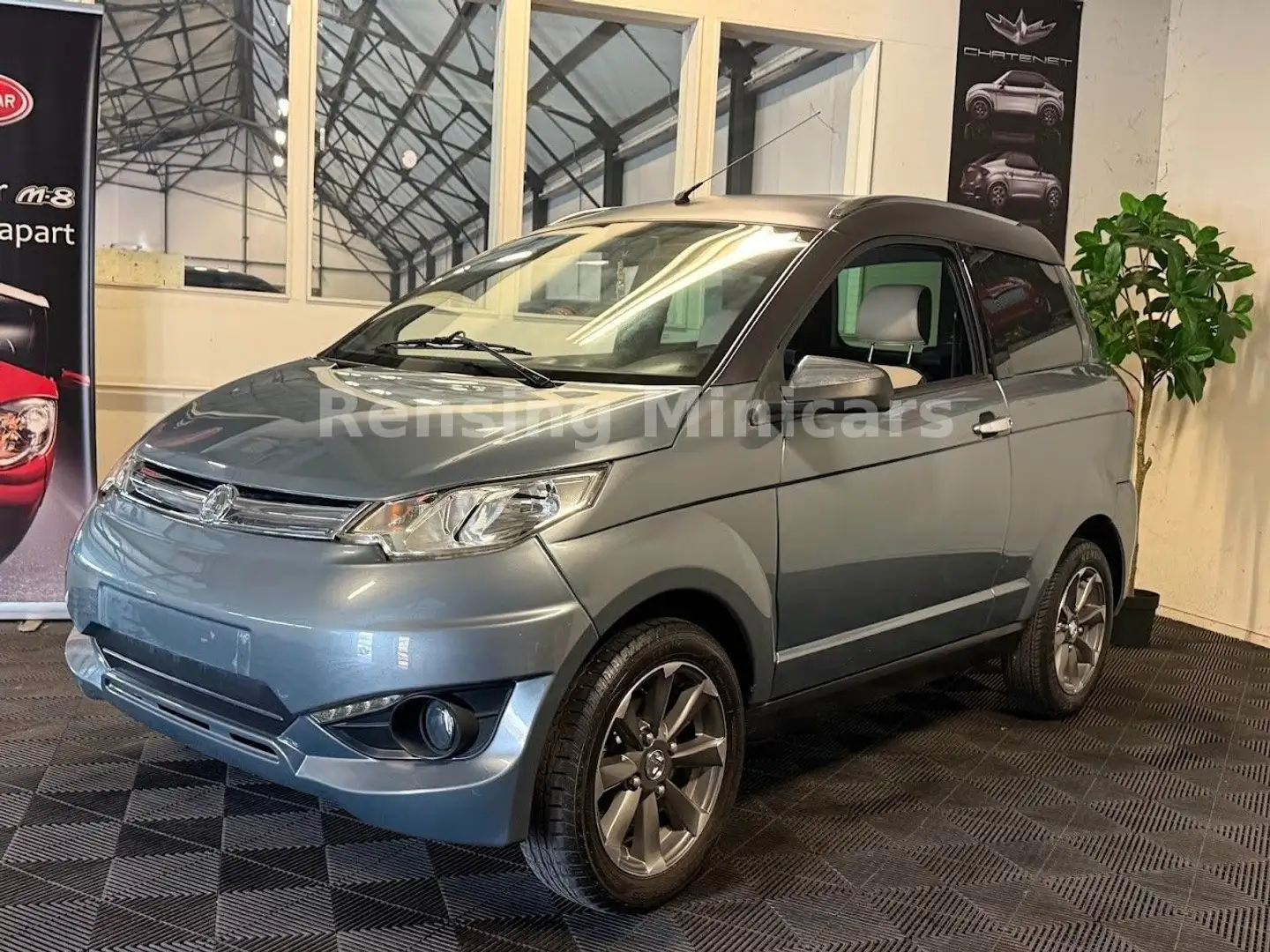 Aixam Crossover XXL Ledersitz Mopedauto Microcar 45 KM Grau - 2