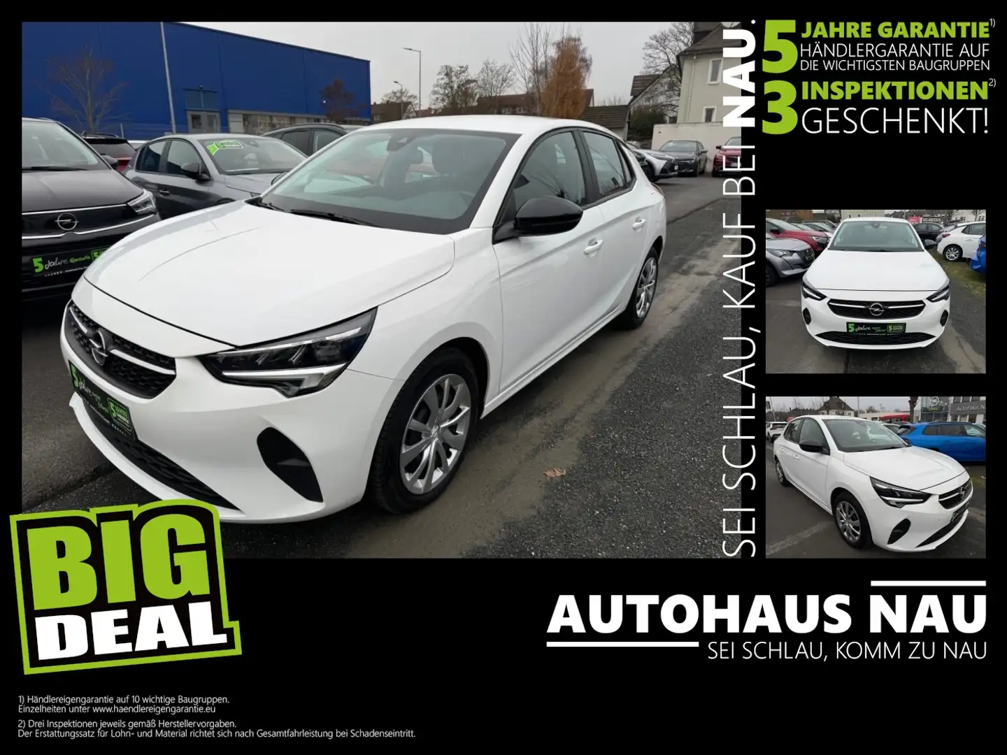 Opel Corsa 1.2 Turbo Automatik mit Navi Sitzhz. Kamera Inkl. Grijs - 1