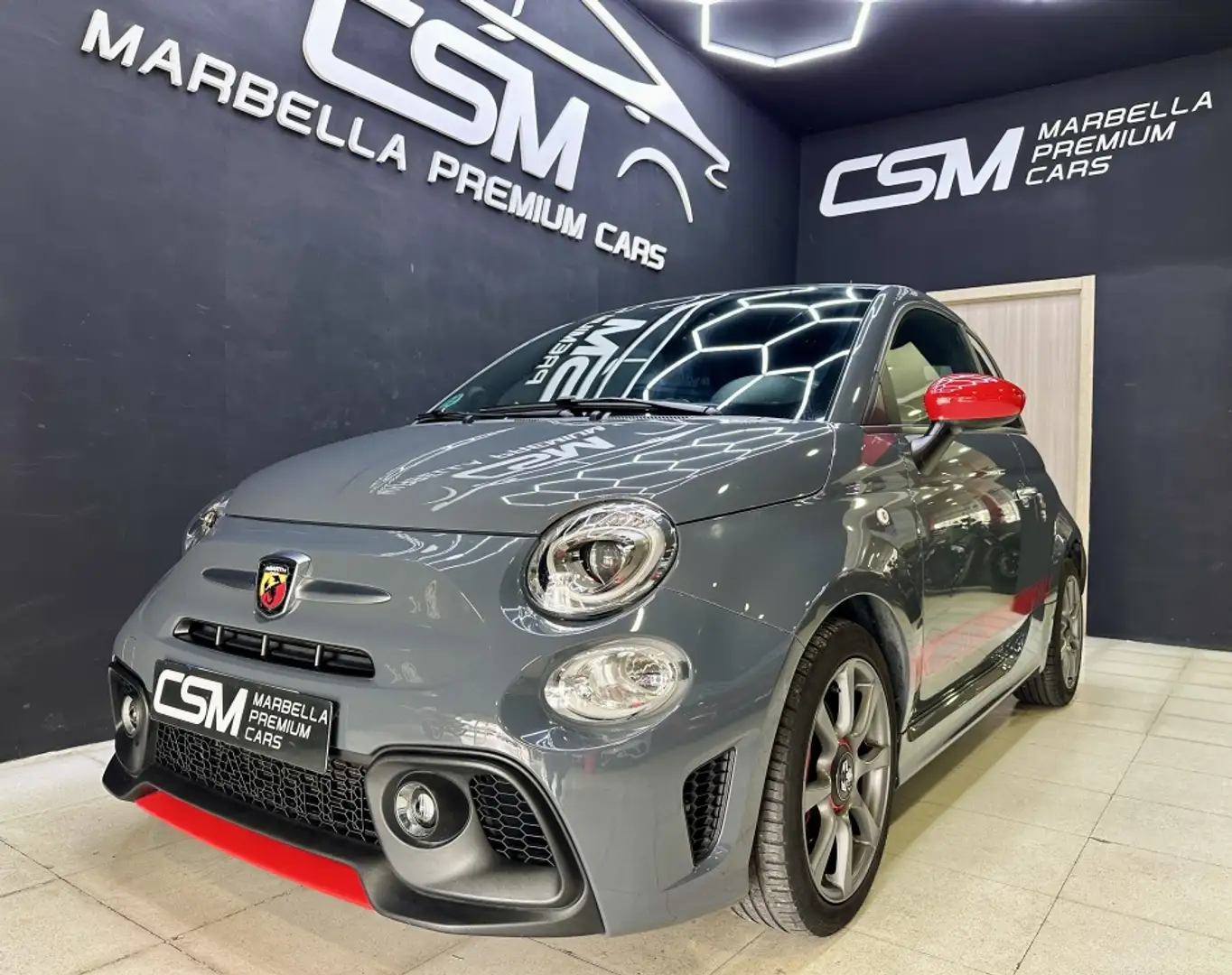 Abarth 595 1.4T JET 107KW Gris - 1