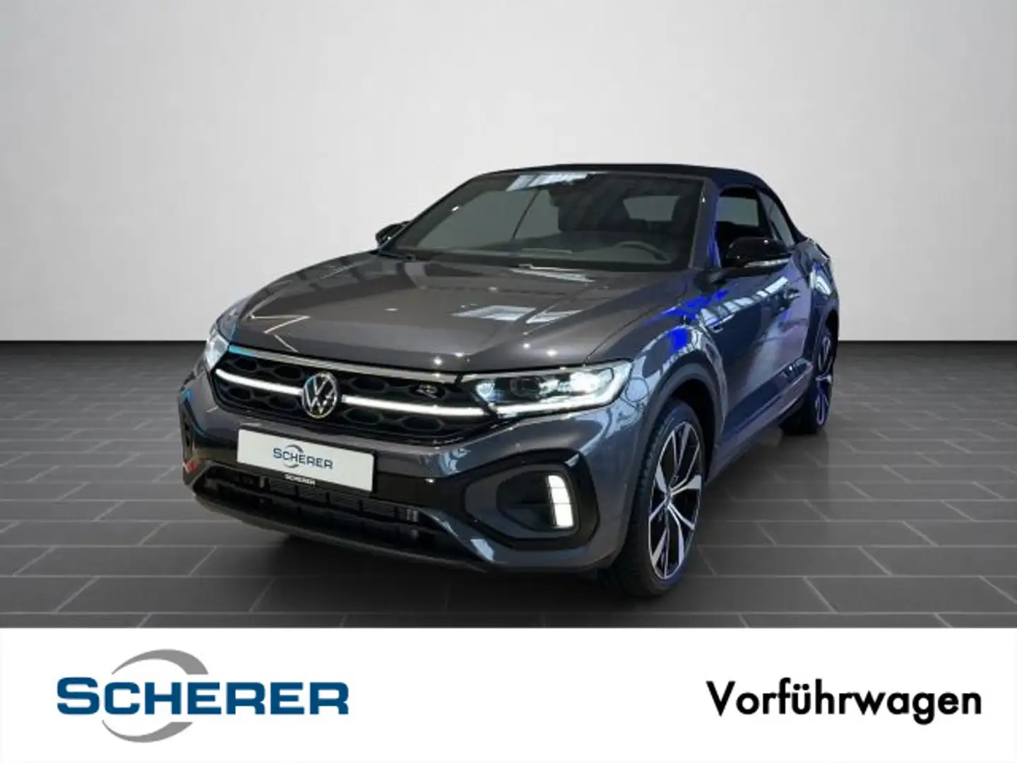 Volkswagen T-Roc R-Line Sprachst.,WKR,IQ-Light&Dr Grau - 1