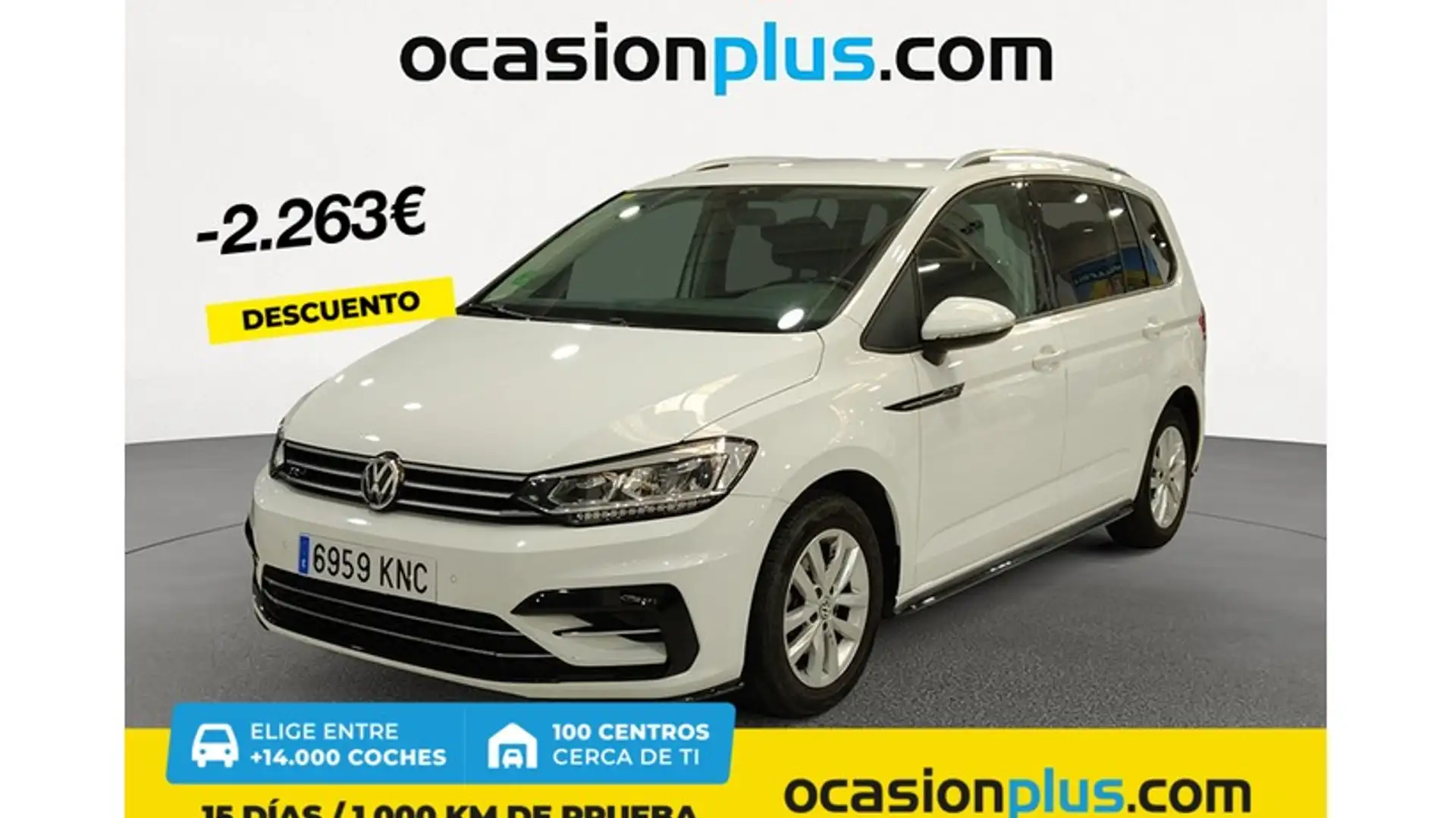 Volkswagen Touran 1.6TDI CR BMT Advance 85kW Blanco - 1