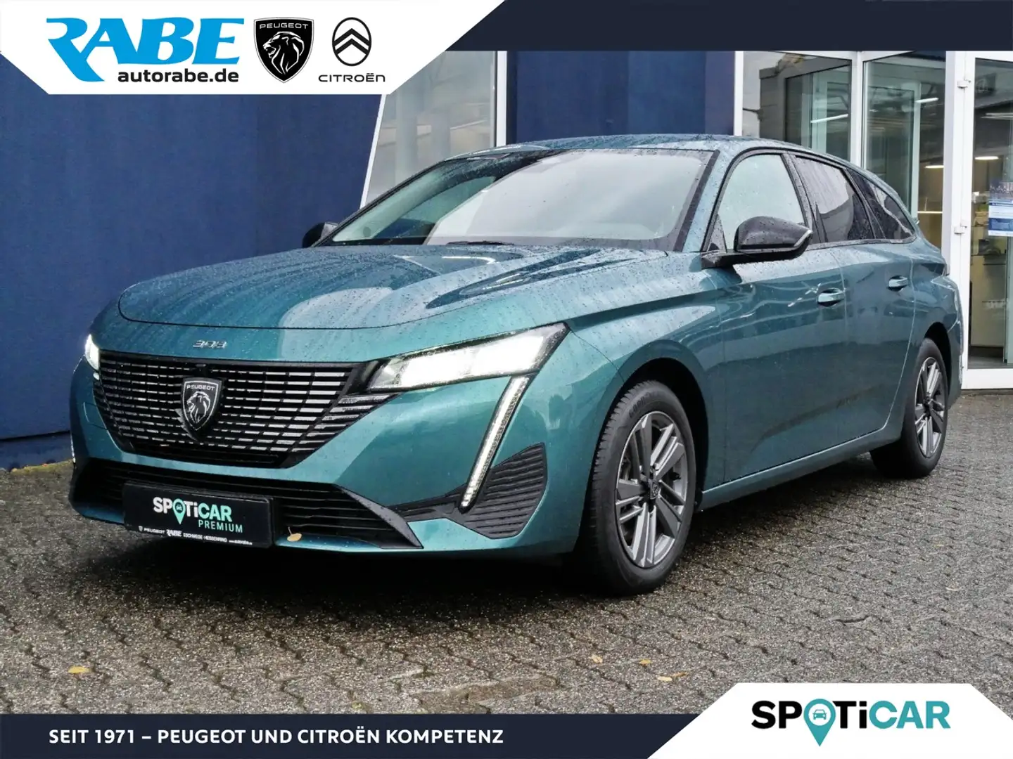 Peugeot 308 SW Allure 130 BlueHDi Auto+ACC+360 Kamera Klima Blau - 1