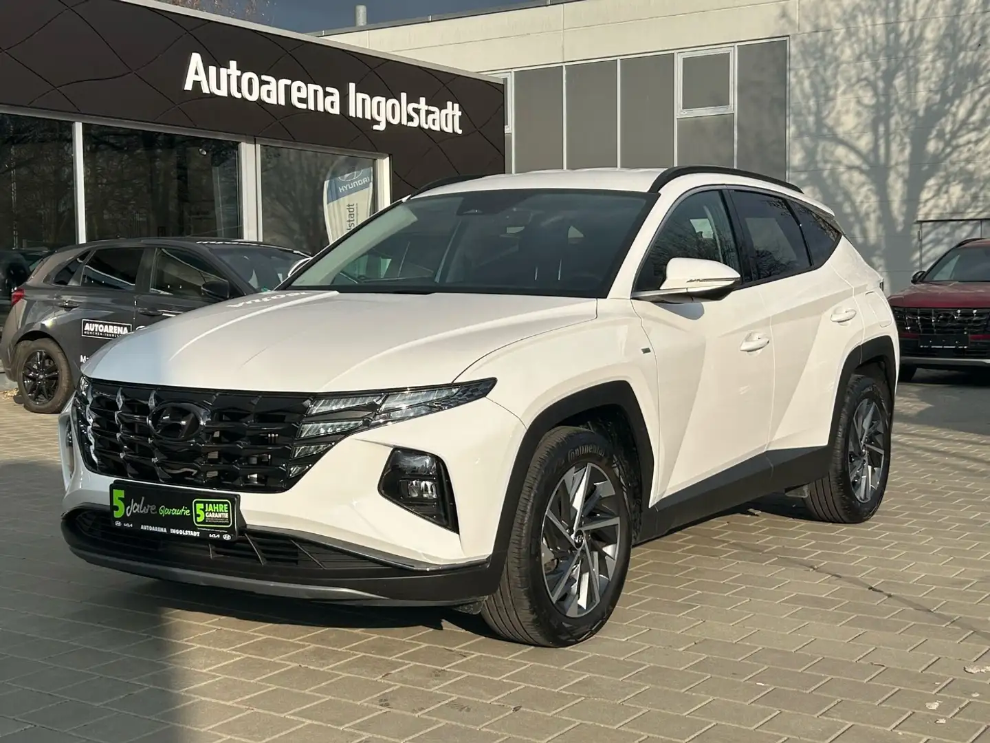 Hyundai TUCSON 1.6 T-GDI Trend AppleCarPlay, RückfahrCam Bianco - 2