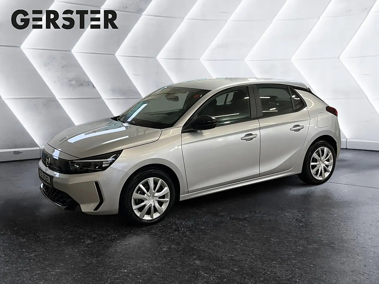 Opel Corsa 1,2 Euro 6.4  Edition Silber - 1