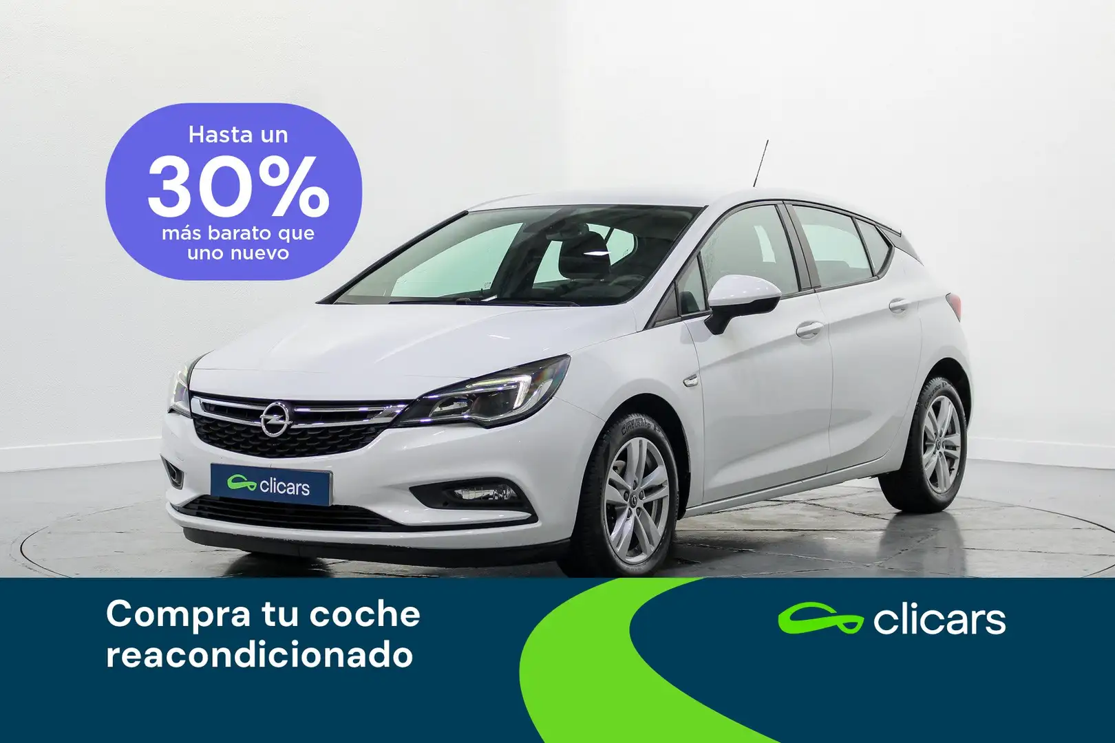 Opel Astra 1.6CDTi S/S Selective Pro 110 Blanc - 1