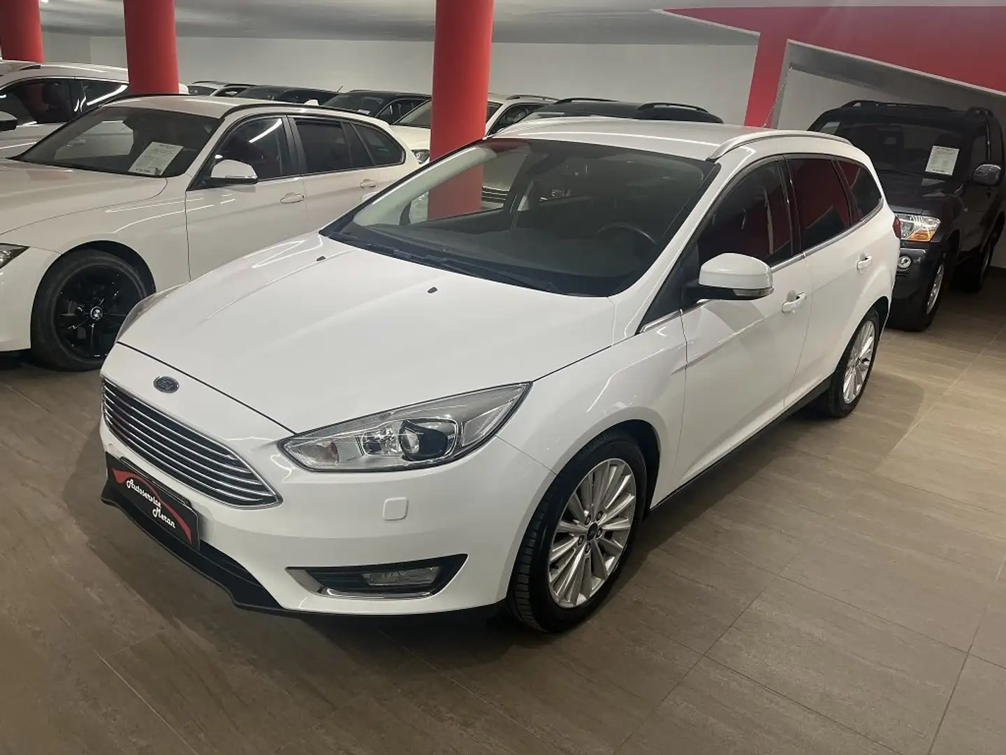 Ford Focus 1.5 TDCI Titanium Euro 6 Bianco - 1