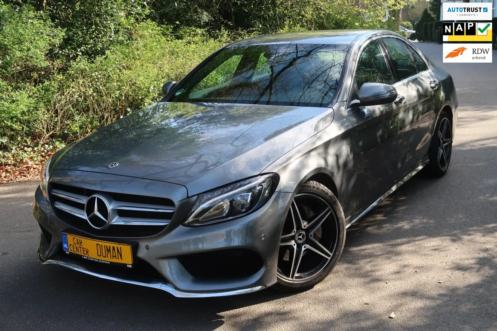 Mercedes-Benz C 180 CDI AMG Business NAP Dealeronderhouden Grijs - 1