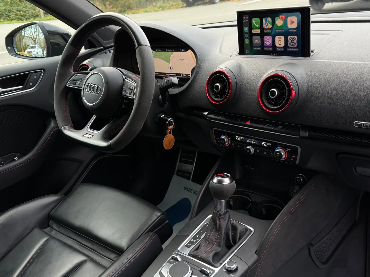 Audi RS3 2.5 TFSI RS3 QUATTRO - 535PK - STAGE 2 BY JD ENGIN Zwart - 2