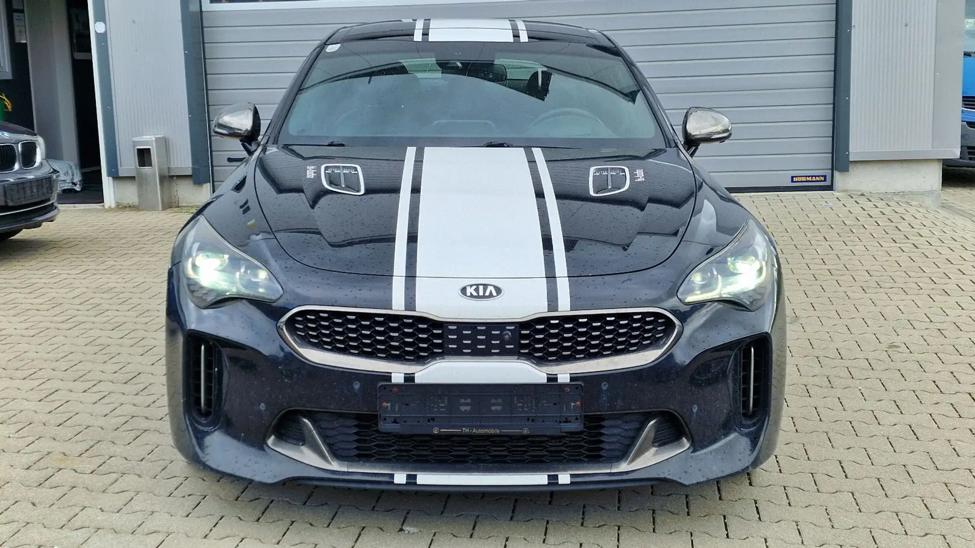 Kia Stinger GT 4WD*3.3*Leder*Sitzklima*Pano*1.HAND Schwarz - 2