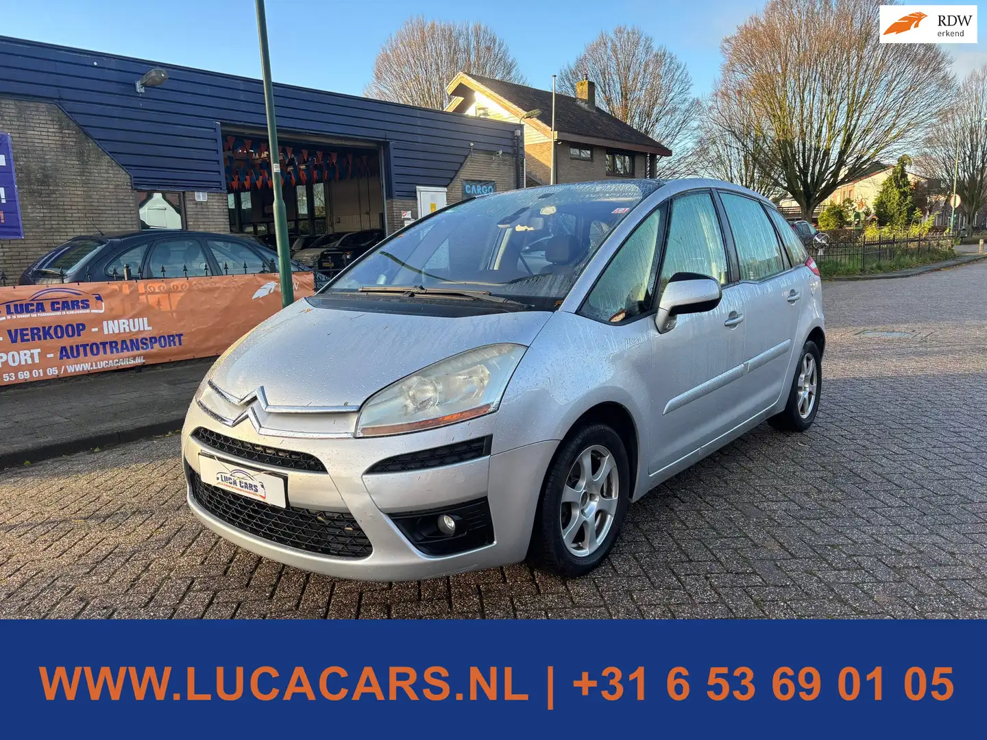Citroen C4 Picasso 1.8-16V Séduction 5p. NIEUWE APK! Grijs - 1