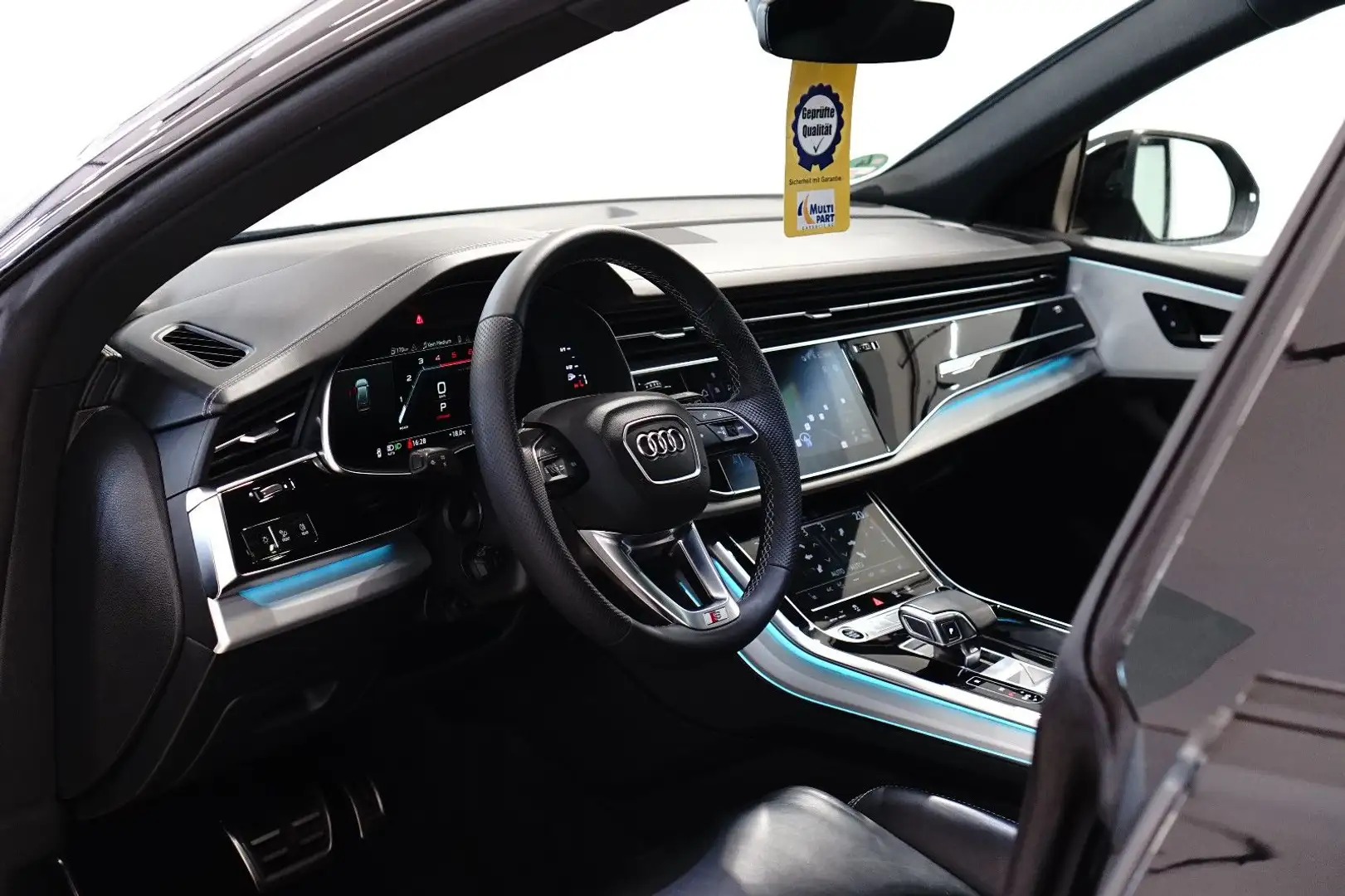 Audi Q8 50|S-LINE|SOFT|LUFT|3D-KAM.|MEMO|ACC|23-ZOLL| Zwart - 2