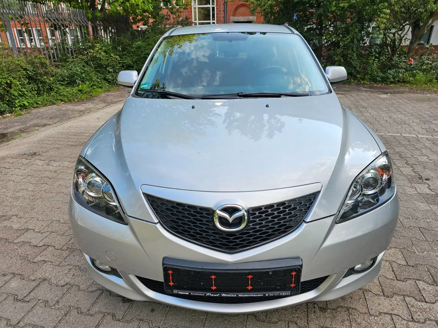 Mazda 3 Lim. 1.6 Sport Active Automatik Silver - 2