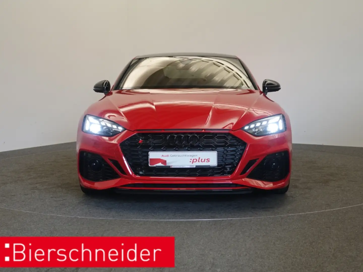 Audi RS5 Coupe Competition plus 290 KM H MATRIX B&O VIRTUAL Rojo - 2