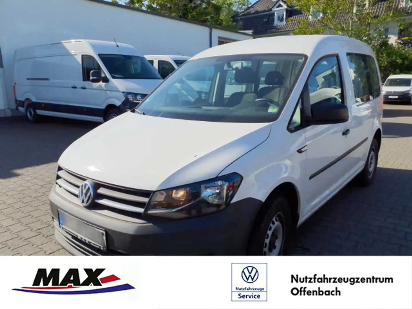 Volkswagen Caddy Caddy KOMBI 1.0 TSI KR TEMPOMAT+KLIMA+RADIO+ABS+ Blanco - 1