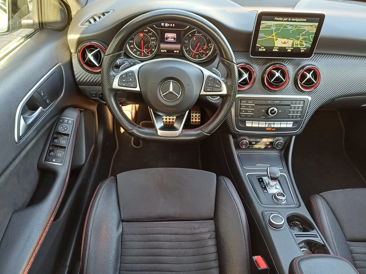 Mercedes-Benz A 45 AMG 4matic 381cv auto my16 tetto Bianco - 2