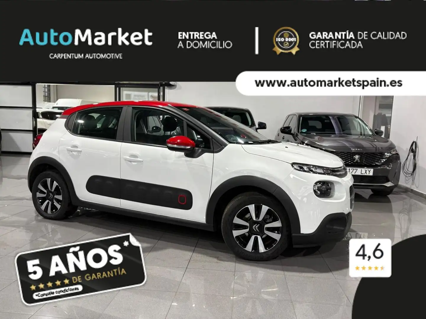 Citroen C3 1.2 PureTech S&S Feel 83 Weiß - 2