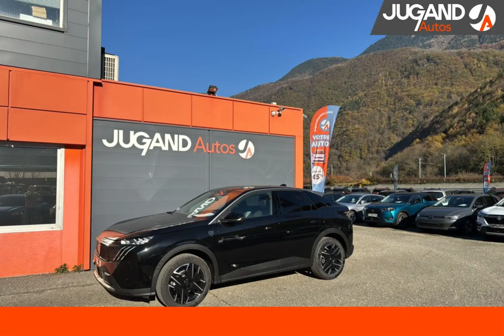 Peugeot 3008 NEW HYBRID 145 E-DCS6 GT 360 Noir - 1