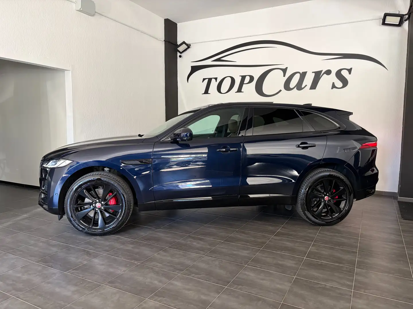 Jaguar F-Pace F-Pace 2021 2.0d i4 mhev R-Dynamic HSE awd 204cv Azul - 2