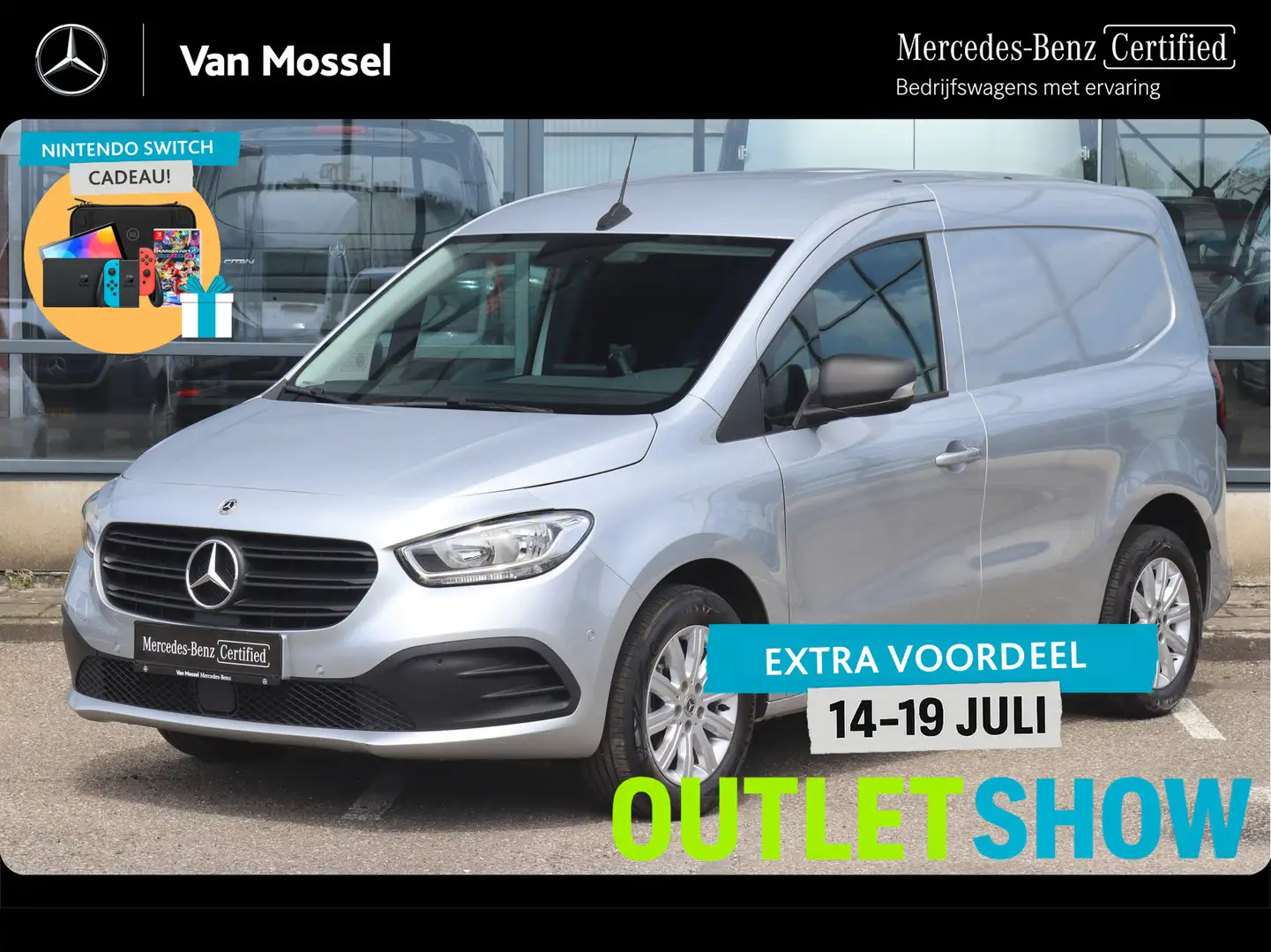 Mercedes-Benz Citan 110 CDI L1 Pro | CLIMA/NAVI/CAMERA/CRUISE | Certif Grijs - 1