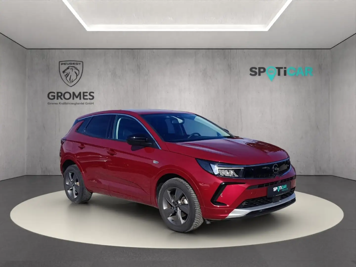 Opel Grandland Elegance 1,2 Turbo S 360 Kamera LED  Musikstreamin Rojo - 1