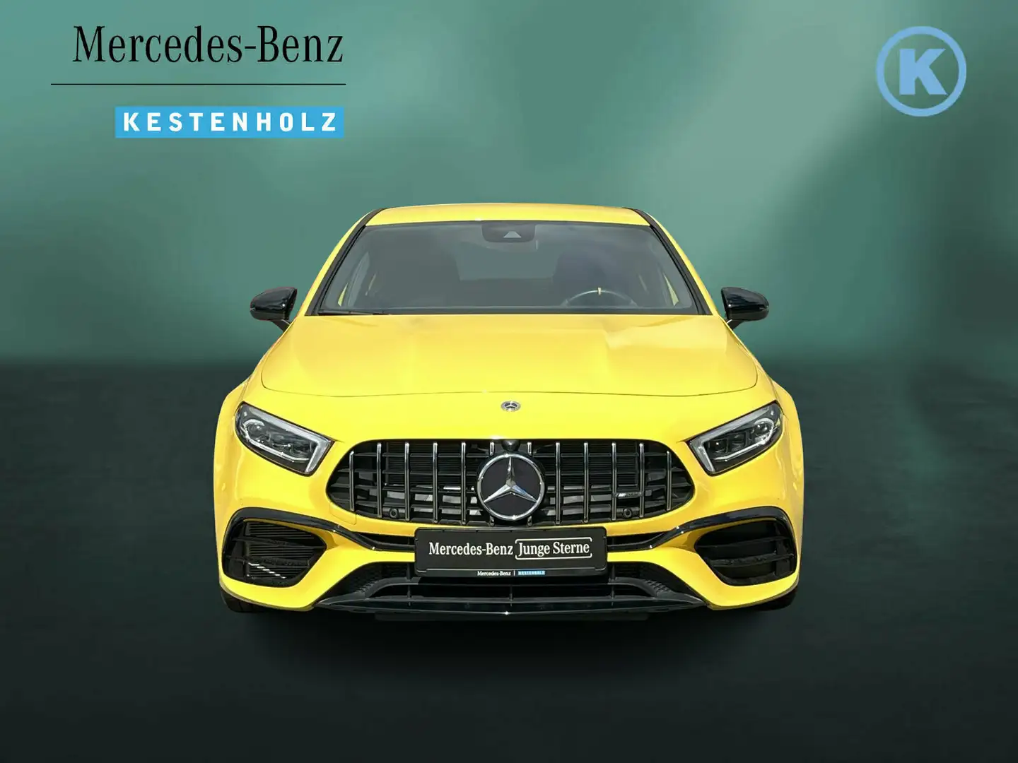Mercedes-Benz A 45 AMG A 45 S AMG 4M+ PERF-SITZ+NIGHT+KAMERA+MEMO+MLED Jaune - 2