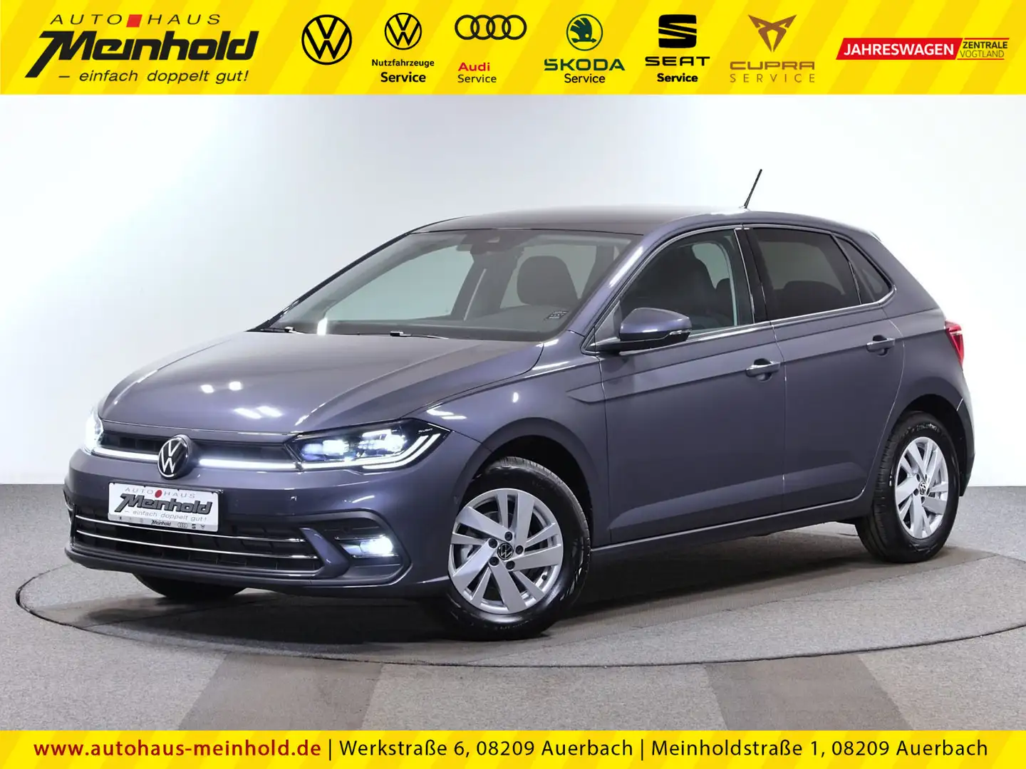 Volkswagen Polo 1.0 TSI Style, IQ.Drive, Matrix, ACC Grau - 1
