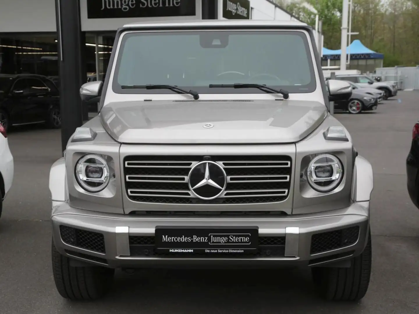 Mercedes-Benz G 350 d AMG Comand Distronic Schiebedach Standhzg Argent - 2