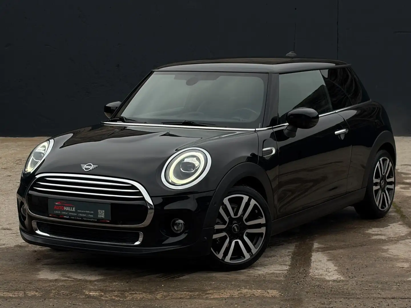 MINI Cooper F56 Autom Chili Leder CarPlay Tempo. PDC Schwarz - 1