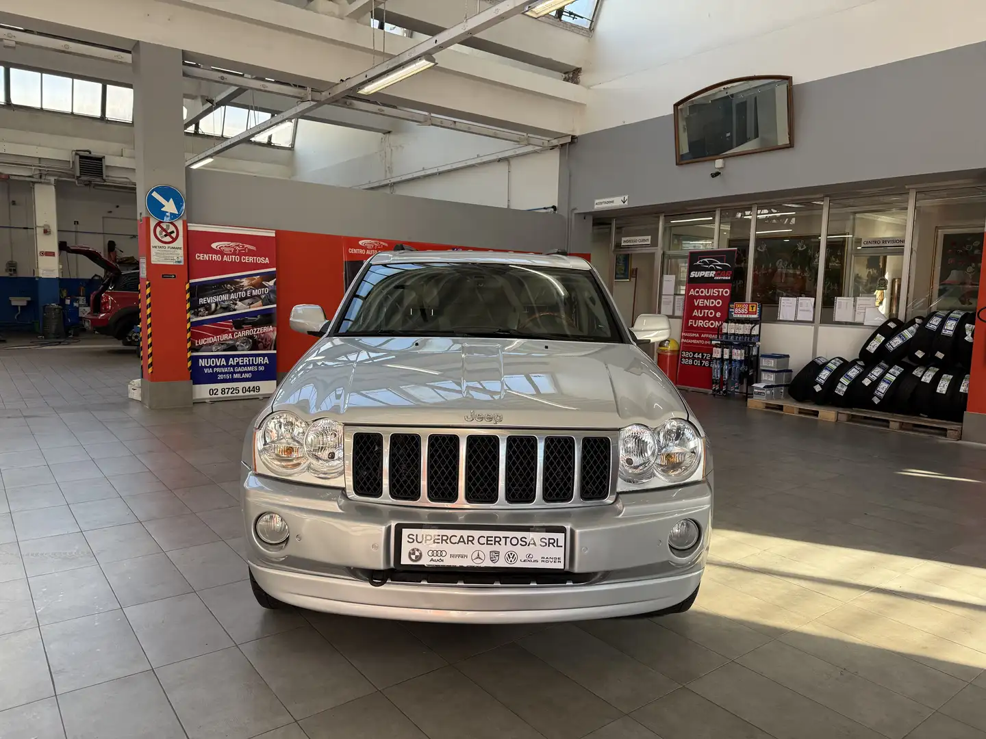 Jeep Grand Cherokee 3.0 V6 crd Overland auto Argento - 2