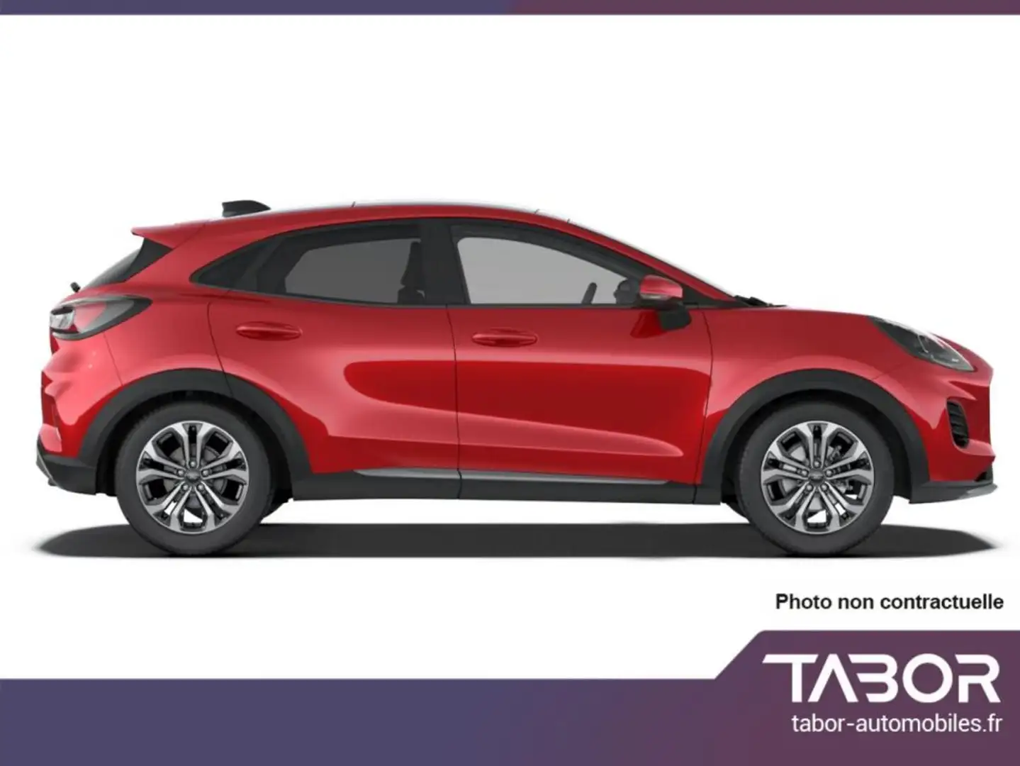 Ford Puma 1.0 EB 155 MHEV A7 Tit. Pano ACC 360° Rouge - 2