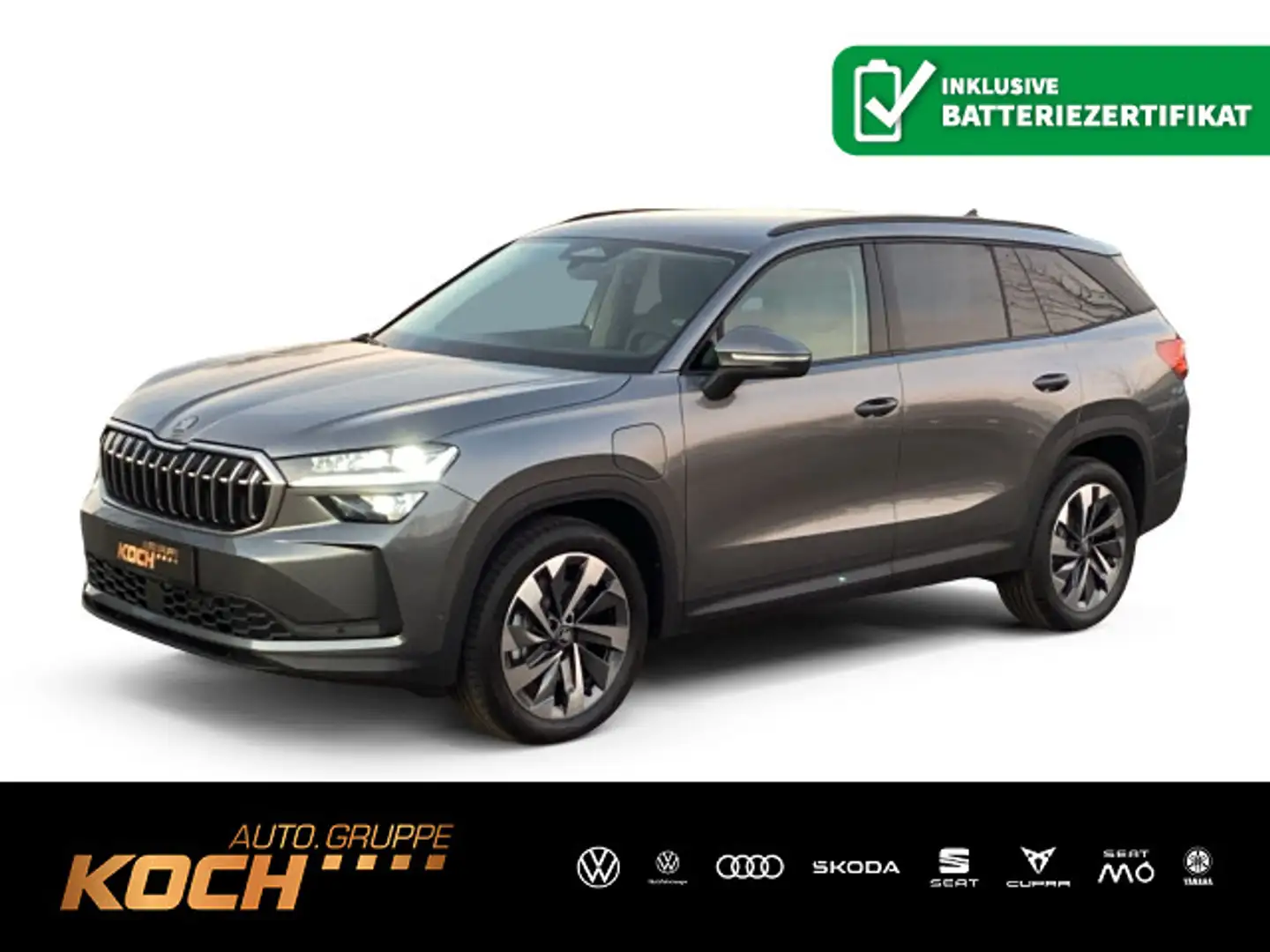 Skoda Kodiaq Selection*1.5TSI iV*DSG*NAVI*MATRIX-LED* Grau - 1