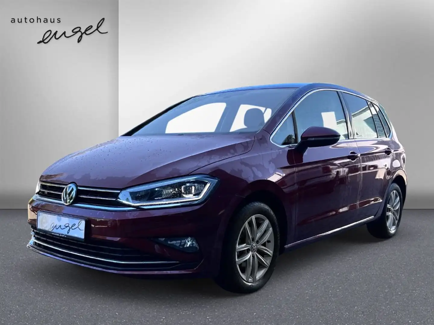 Volkswagen Golf Sportsvan 1.5 TSI DSG Highline,ACC,LED,KAMERA,NAVI,MASSAGE, Rood - 1