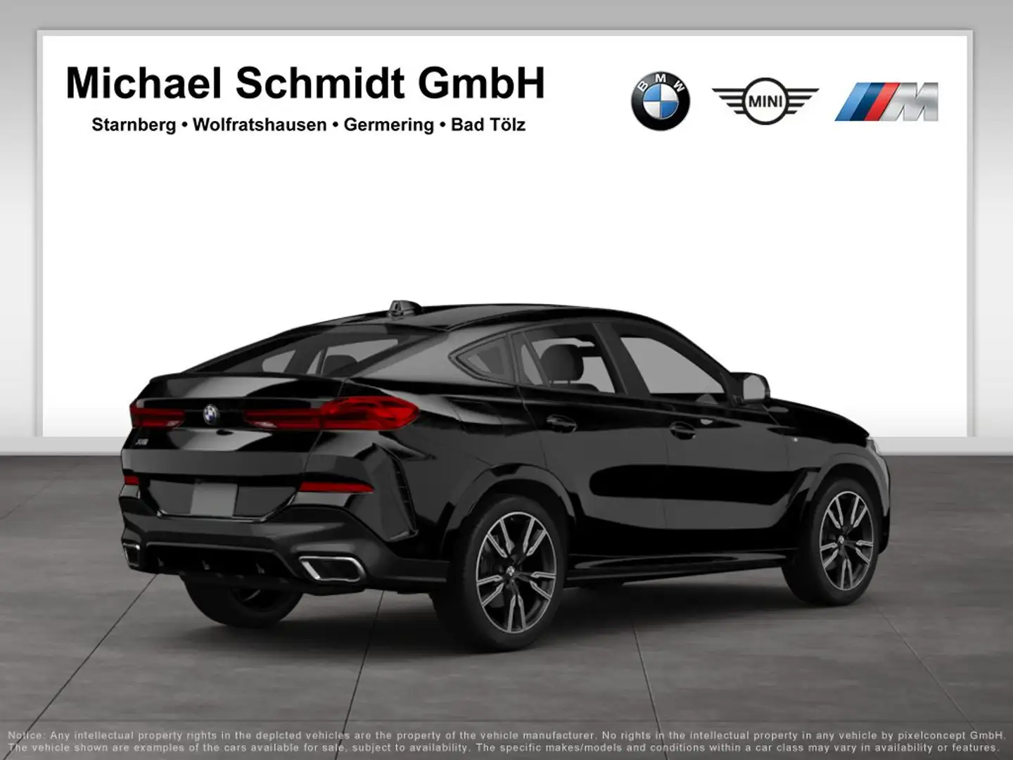 BMW X6 xDrive40d *M Sportpaket Pro*22"*LC Prof.*HUD*AHK*H Schwarz - 2