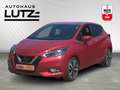 Nissan Micra Tekna  Navi Leder City Stop Kamera LED Klima Bose Rot - thumbnail 1