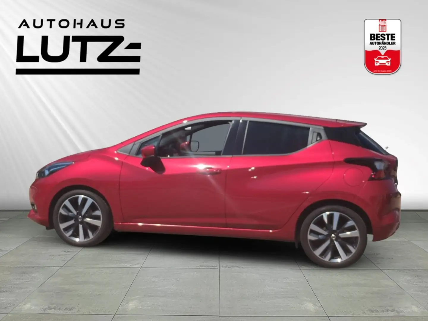 Nissan Micra Tekna  Navi Leder City Stop Kamera LED Klima Bose Rot - 2