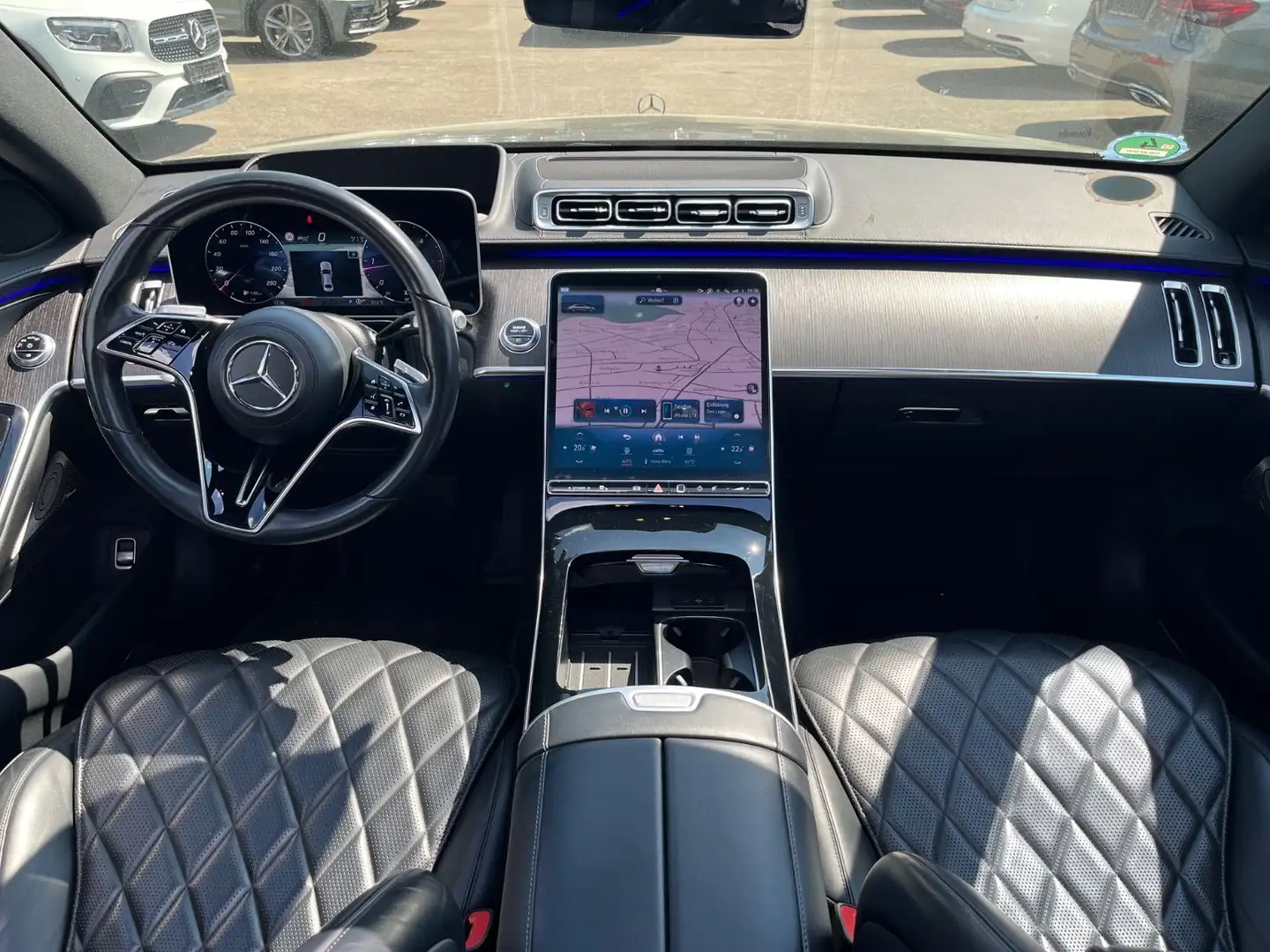 Mercedes-Benz S 400 d 4Matic*Pano+Softclose+AHK+Burmaster+OLED Schwarz - 2