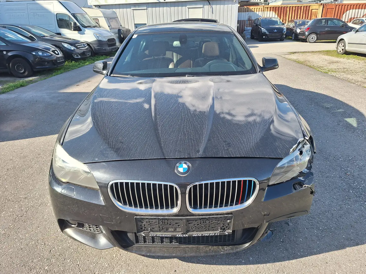 BMW 530 d 7 jahre als Taxi.Export schönes Auto Schwarz - 1