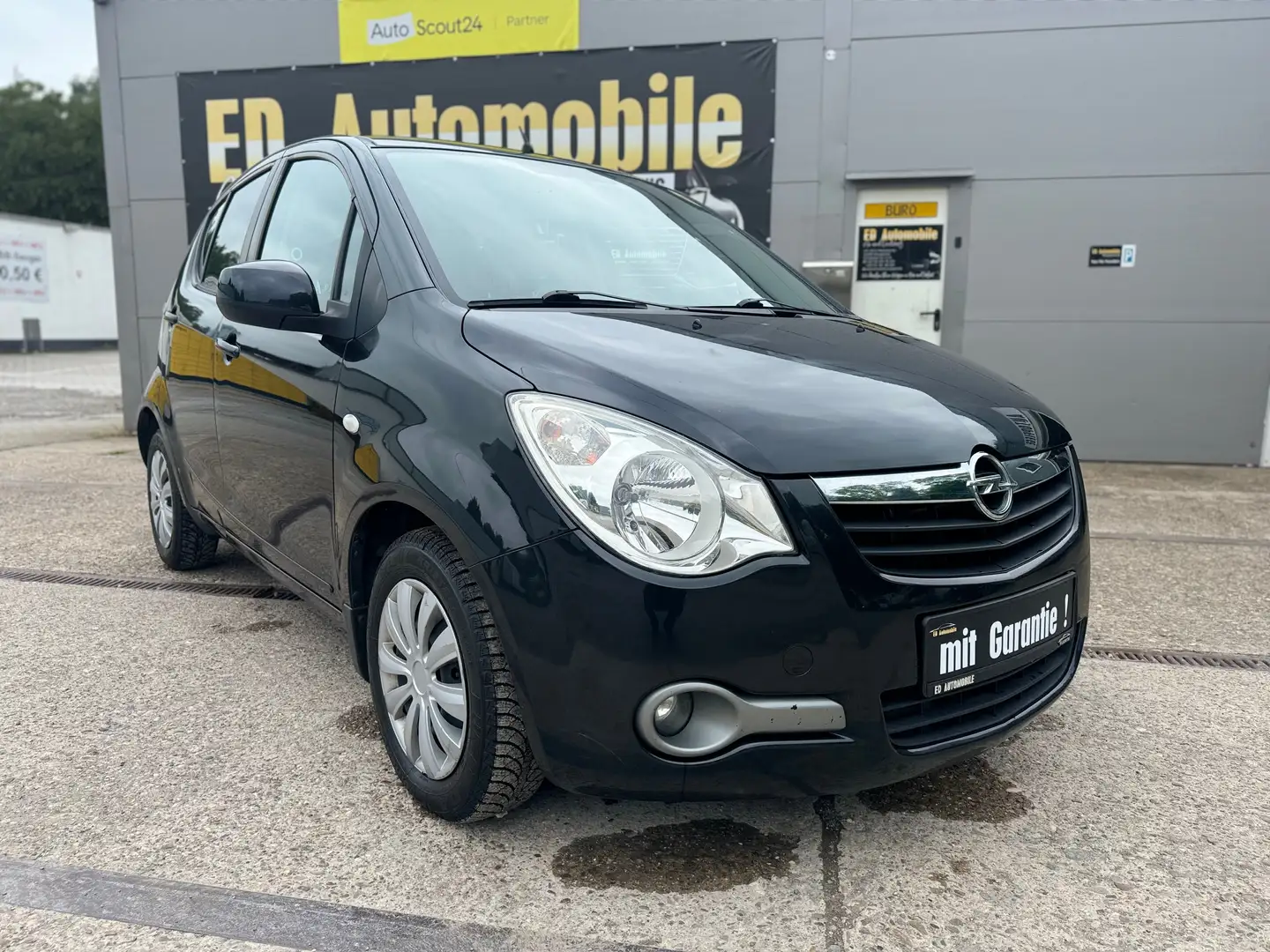 Opel Agila 1.2 BENZIN MIT GARANTIE! Schwarz - 1