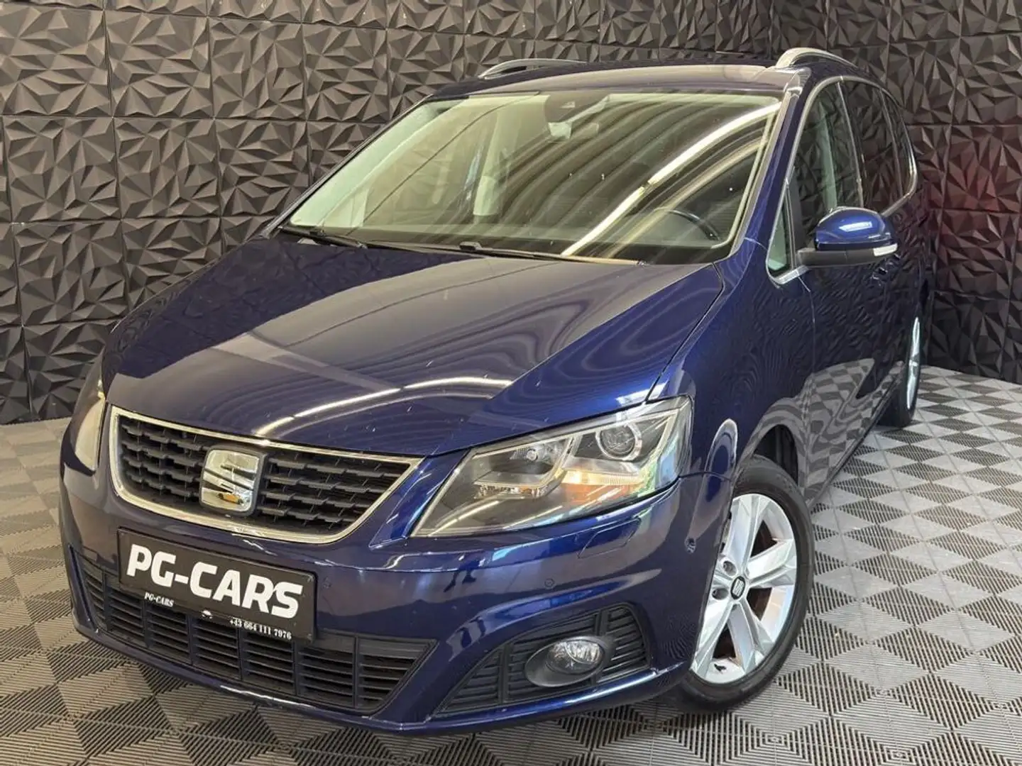 SEAT Alhambra Xcellence 2.0 TDI DSG Edition 7Sitzer Blau - 2