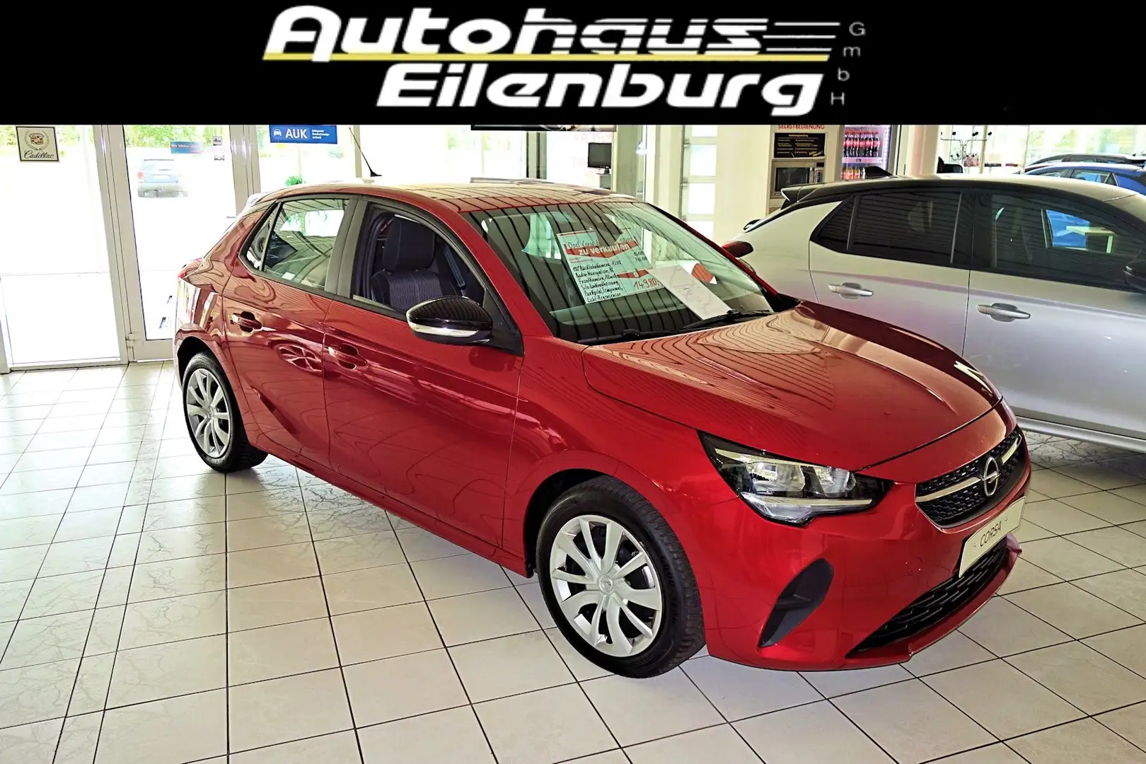 Opel Corsa 1.2 100PS Navigation,Rückfahrkamera,Allwetter Rot - 1