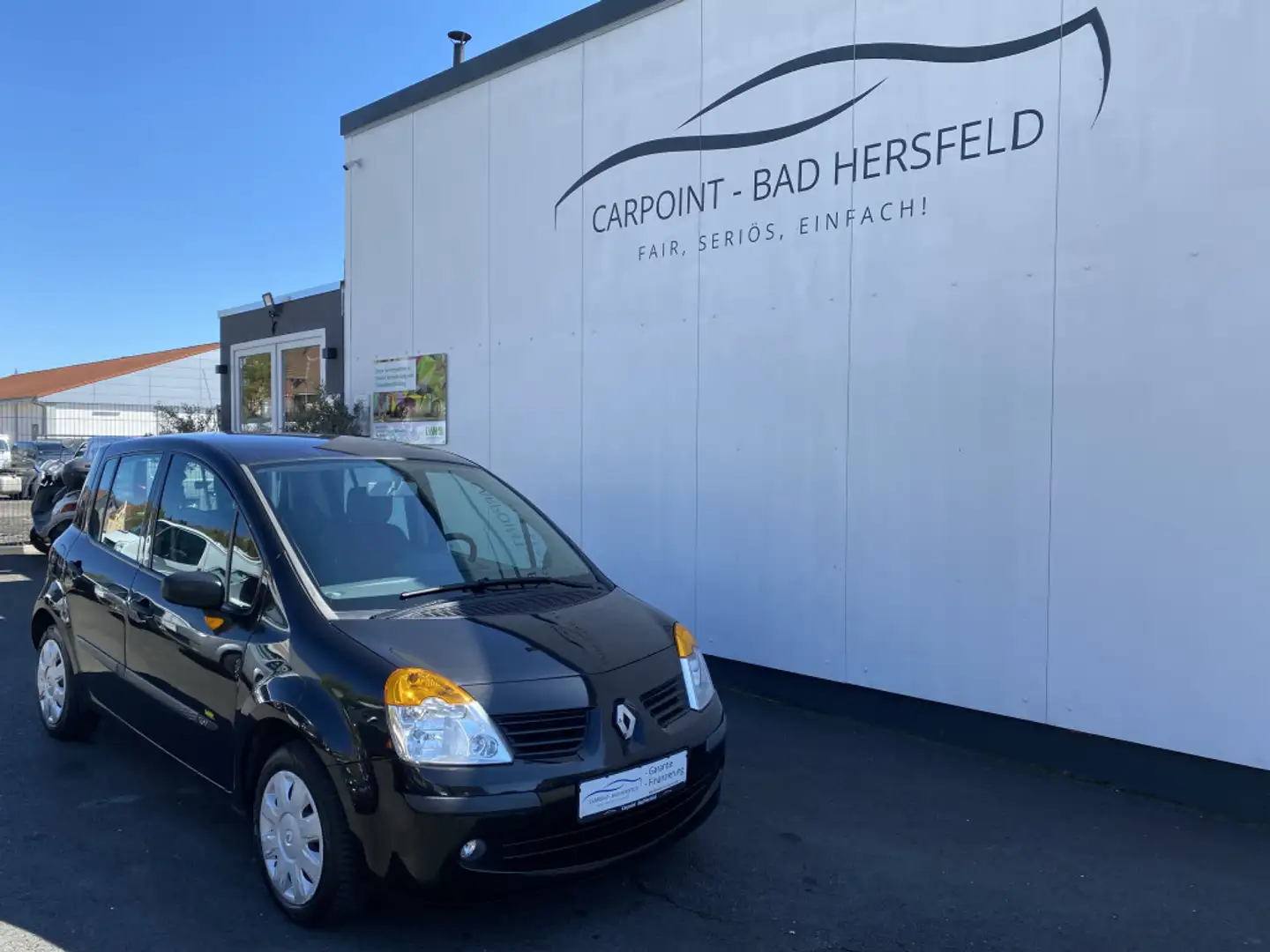 Renault Modus Cite*8FACH BEREIFT*KLIMA*1.HAND* Schwarz - 1